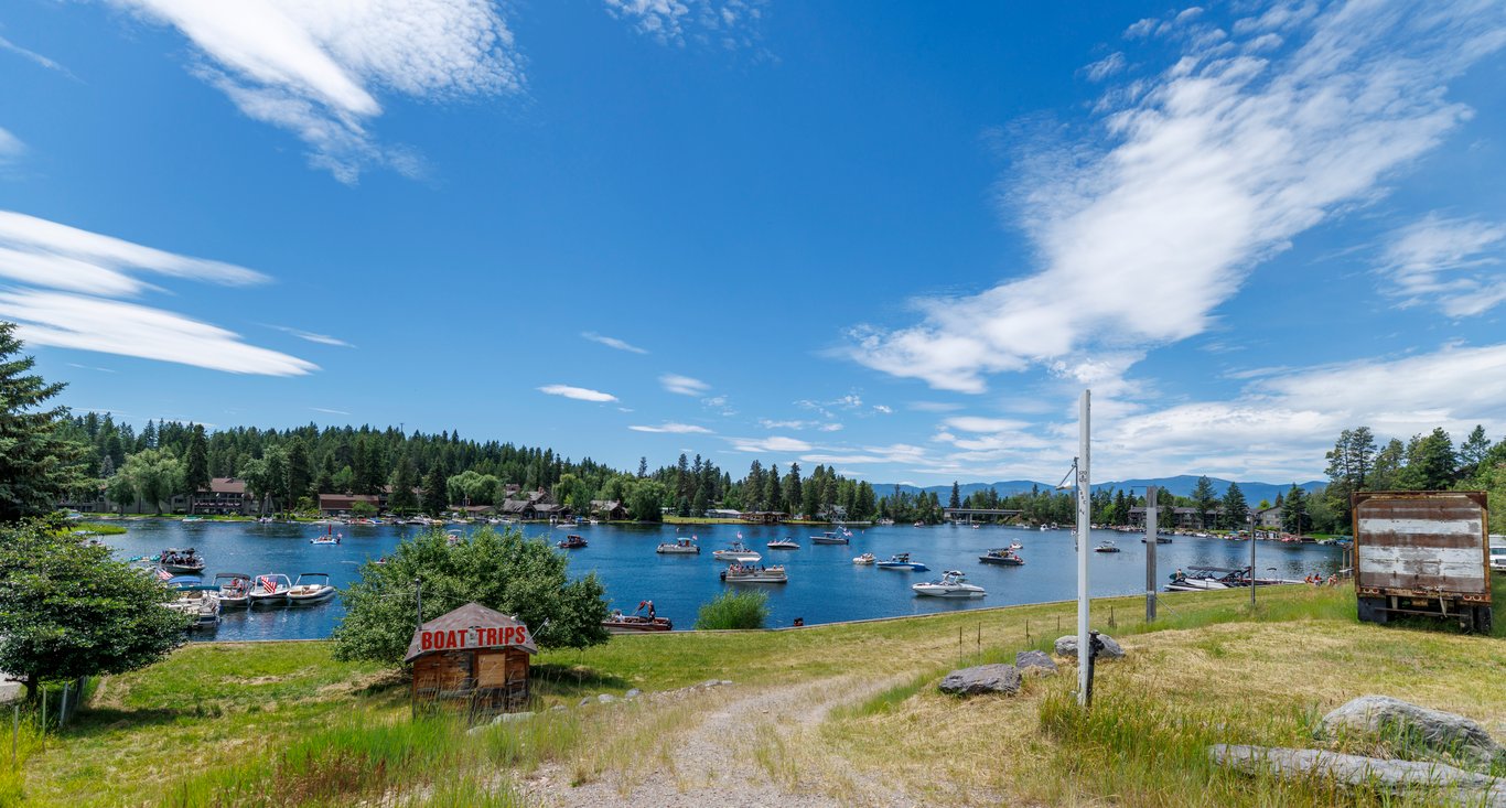 Boats on Bigfork bay in summer - Photo Credit: Steve Mitchell