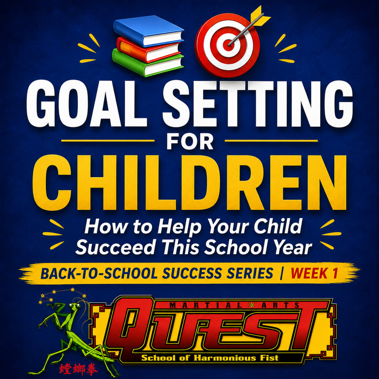 Goal Setting for Children: How to Help Your Child Succeed This School Year