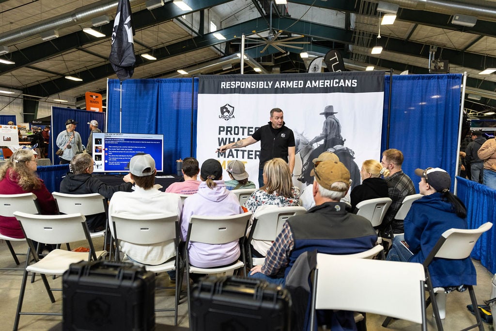 Optics and gear booth