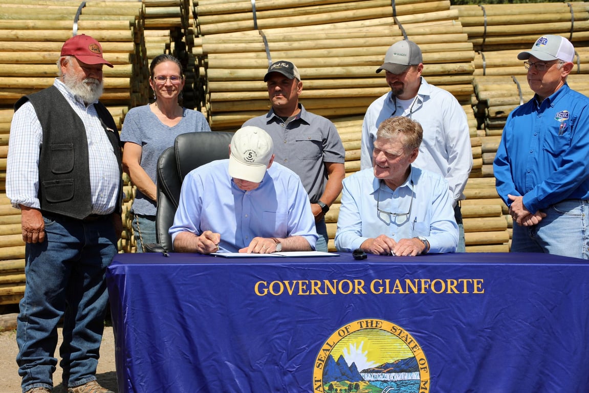 Curtis Cochran with supporters