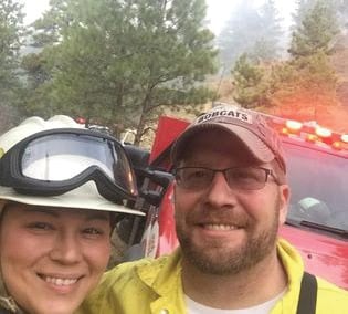 Eric Tilleman with supporters