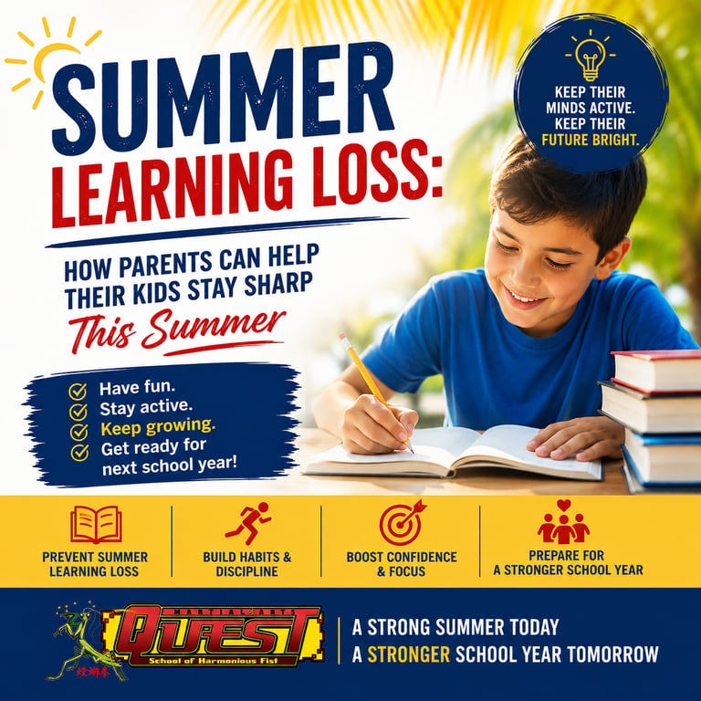 Summer Learning Loss: How Parents Can Help Their Kids Stay Sharp This Summer