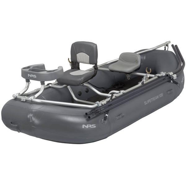 NRS Slipstream 106 Fishing Raft -front-left