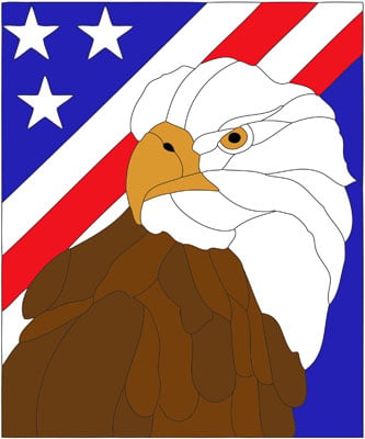 Proud American Eagle