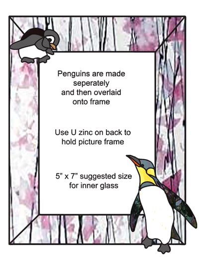 Penguin Picture Frame