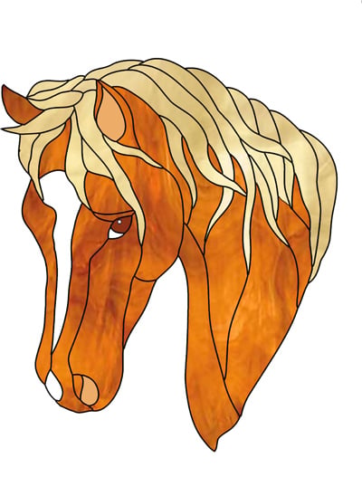 Arabian Horse Head