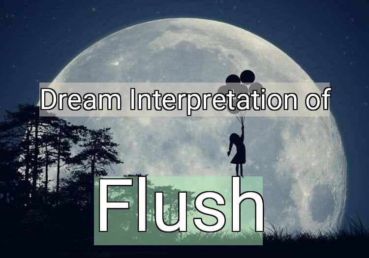 Dream Meaning of Flush