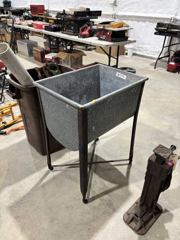 Portable Galvanized Tub