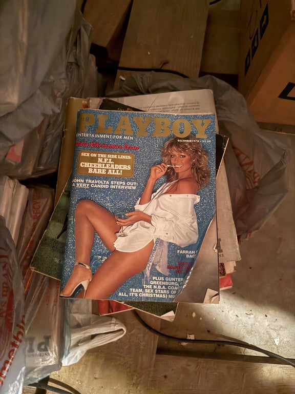 LG LOT OF VTG PLAYBOYS (60'S)