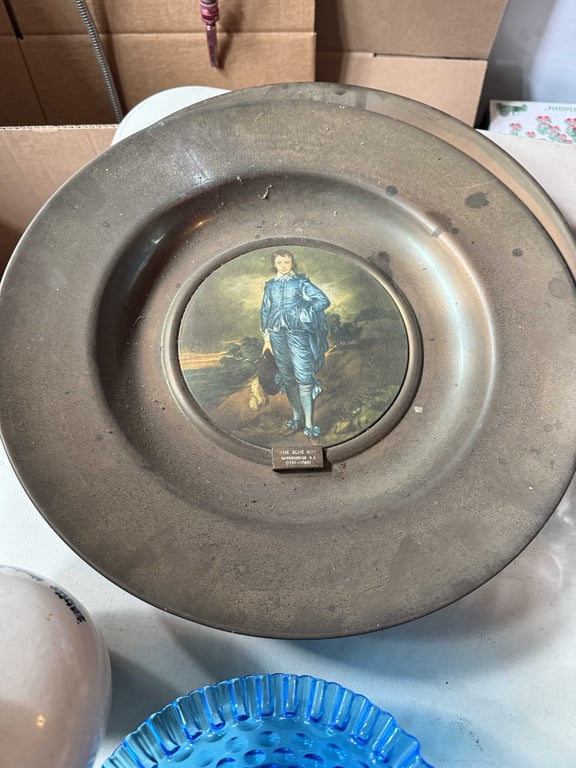 VTG TRAFFORD OR LINTON ENGLAND BRASS PINKY & BLUE BOY