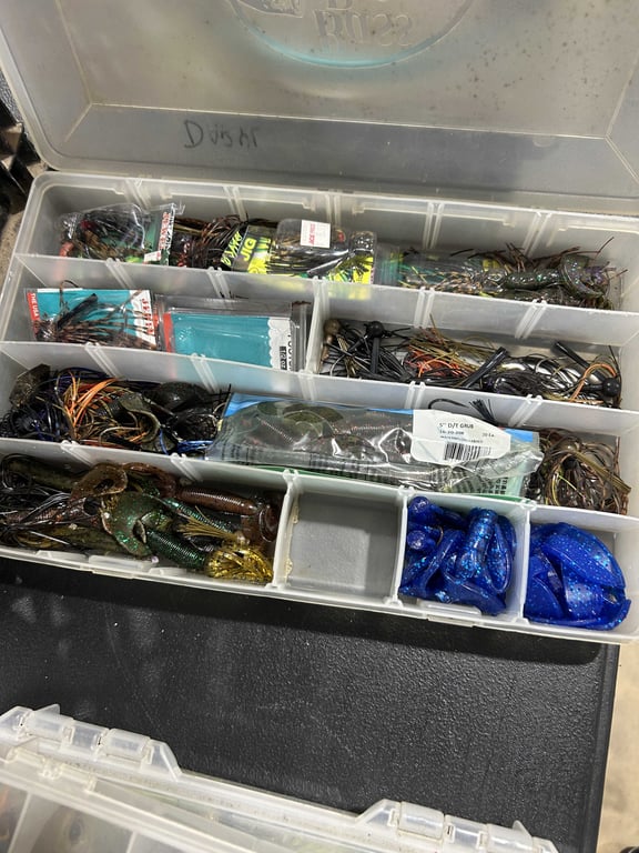 2 containers of fishing jigs and weights - Image 3