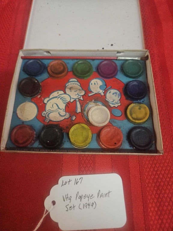 VTG POPEYE PAINT SET 1949 - Image 2