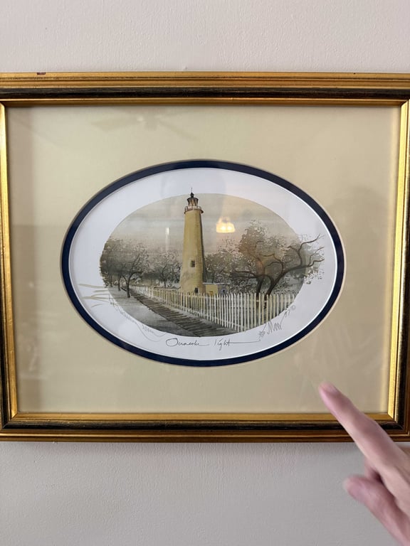 P. BUCKLEY MOSS "OCRACOKE LIGHT"