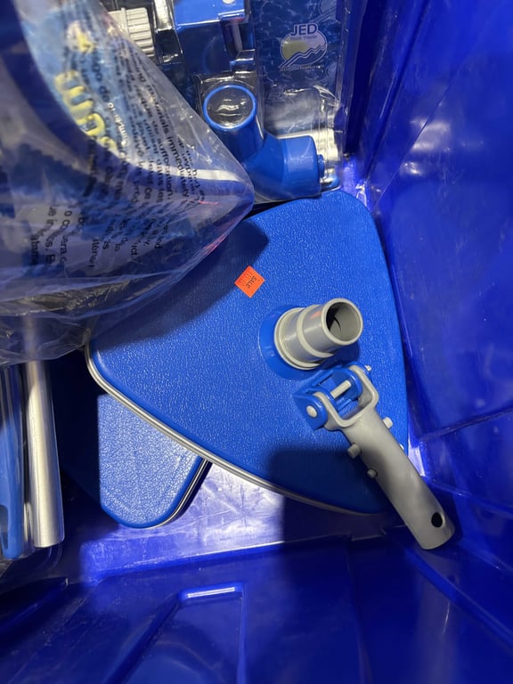 Tote of Pool Supplies - Image 5