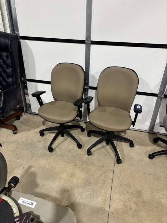 Pair of Matching Office Chairs