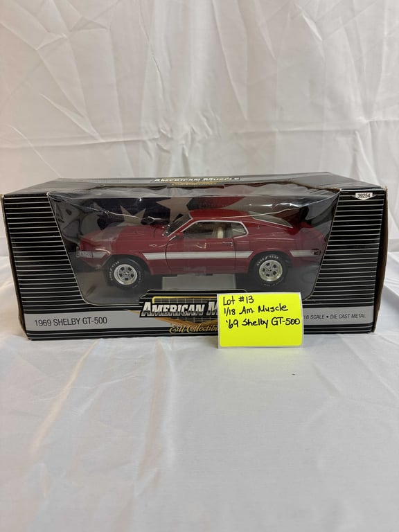 1:18 AM. MUSCLE 69 SHELBY GT 500