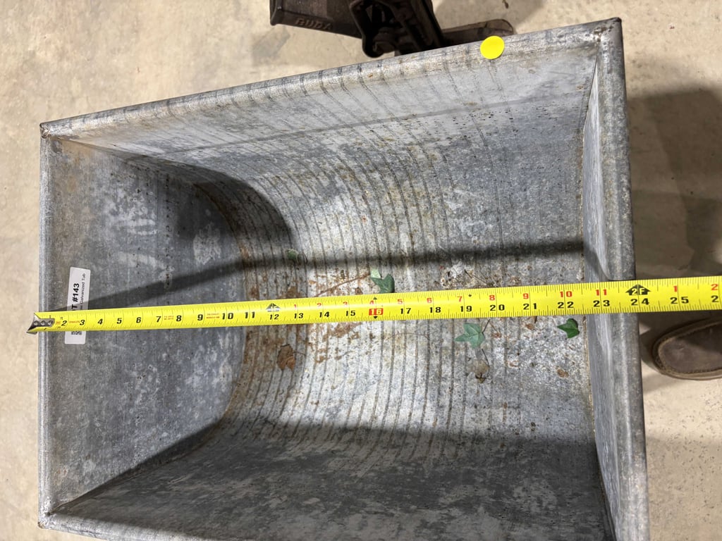 Portable Galvanized Tub - Image 4