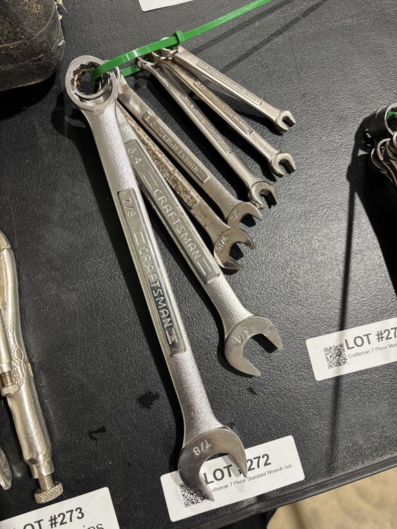 Craftsman 7 Piece Standard Wrench Set