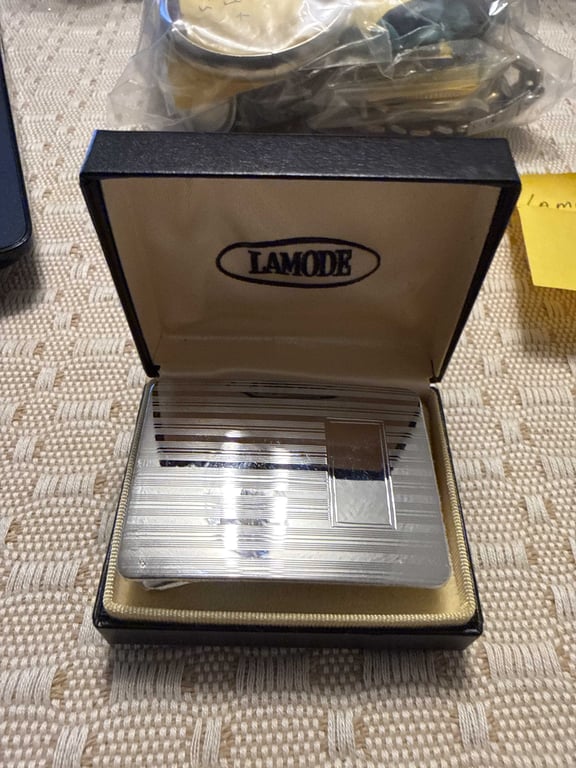 Lamode Sterling Belt Buckle 26 grams