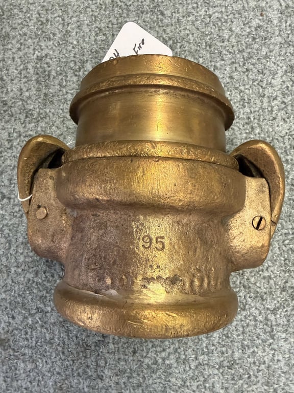 JOHN H CLAY FIRE DEPT. HOSE FITTINGS (BRASS) - Image 2