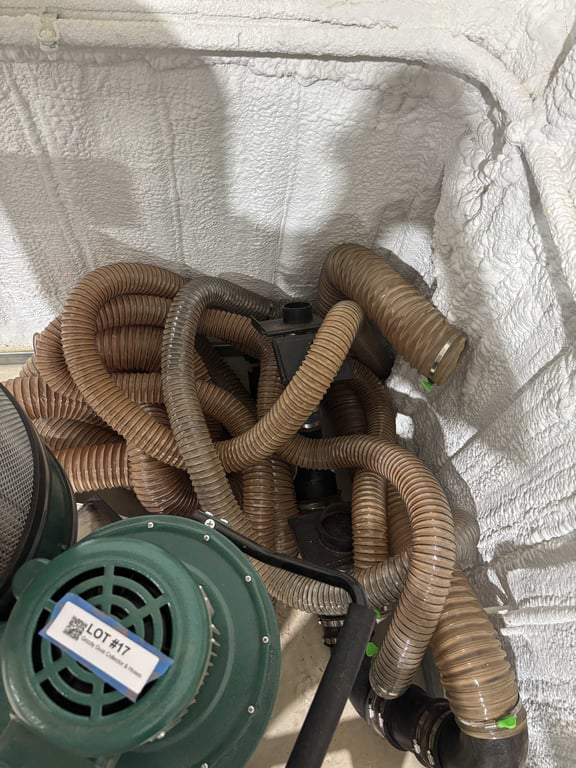 Grizzly Dust Collector & Hoses - Image 5