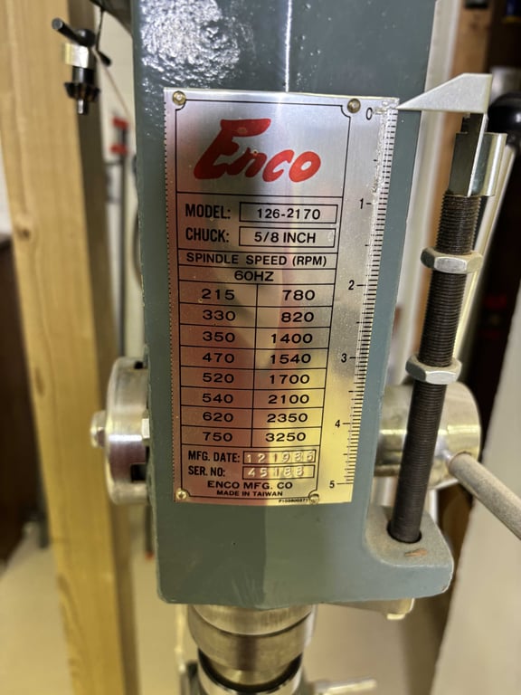 Enco Drill Press - Image 3