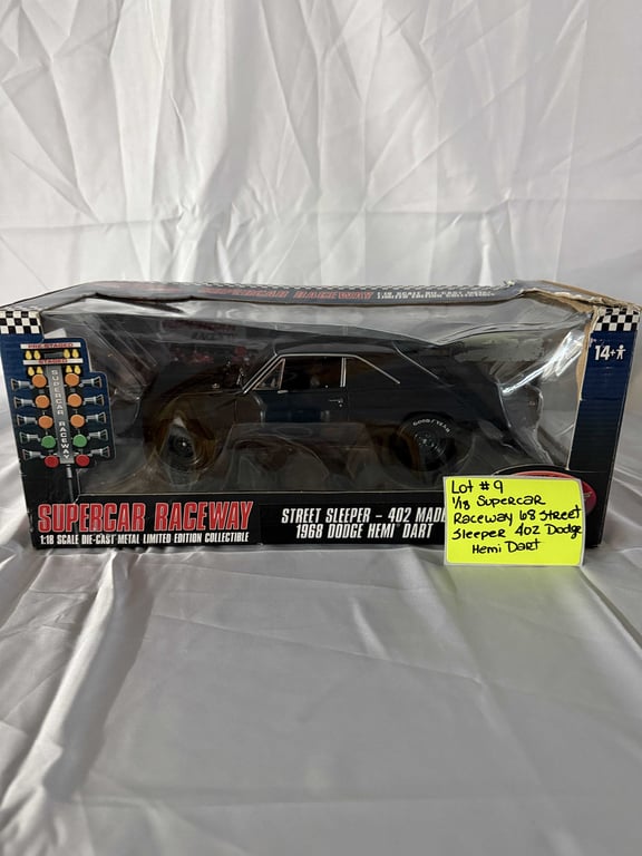 1:18 SUPERCAR RACEWAY 68 STREET SLEEPER 402 DODGE HEMI DART