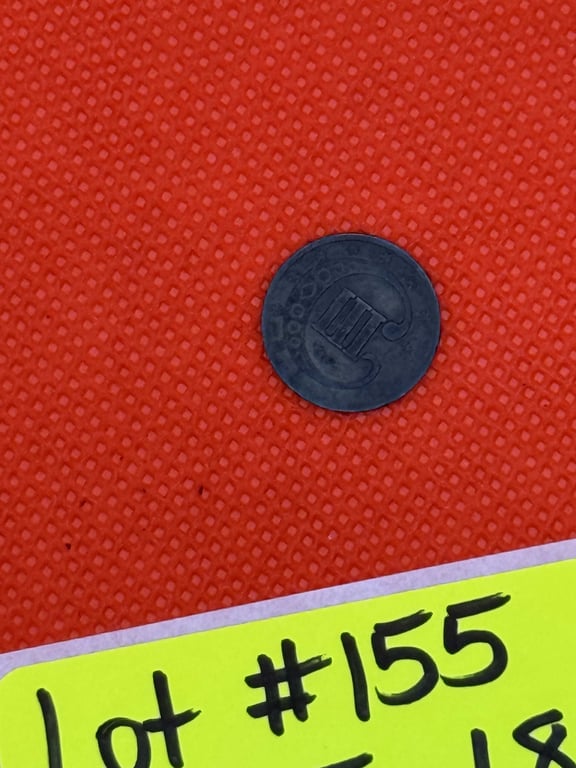 RARE 1853 3 CENT TRIME - Image 3