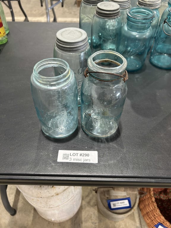 3 misc jars
