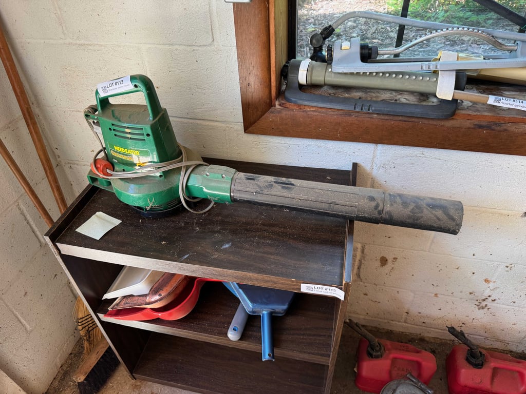 Weedeater electric blower
