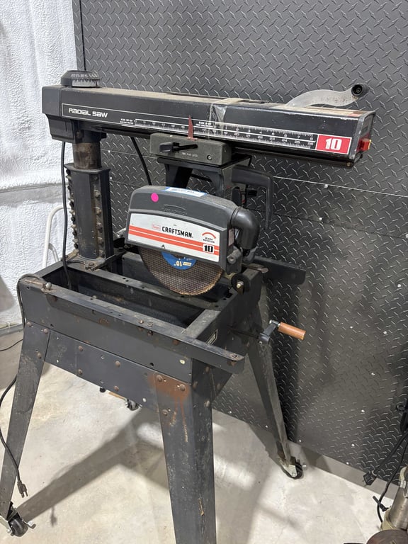 Craftsman Portable 10" Radial Saw - Image 2