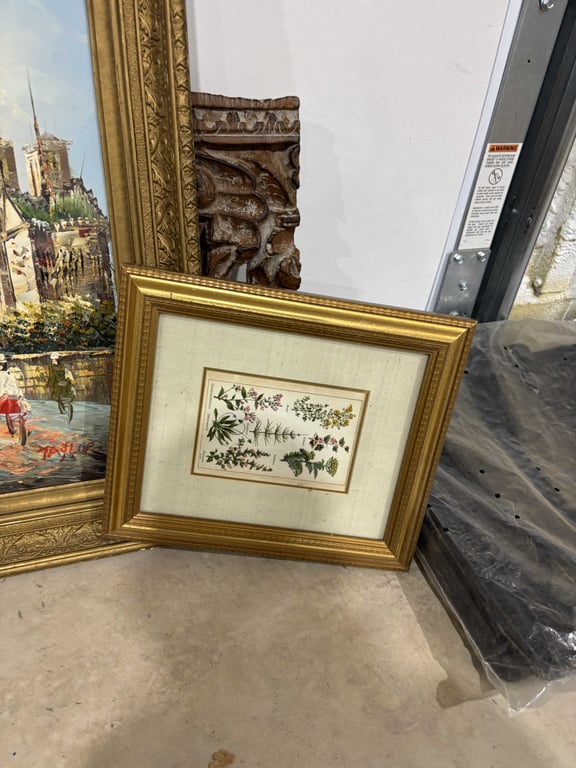 Three Pictures and Wood Decor - Image 3