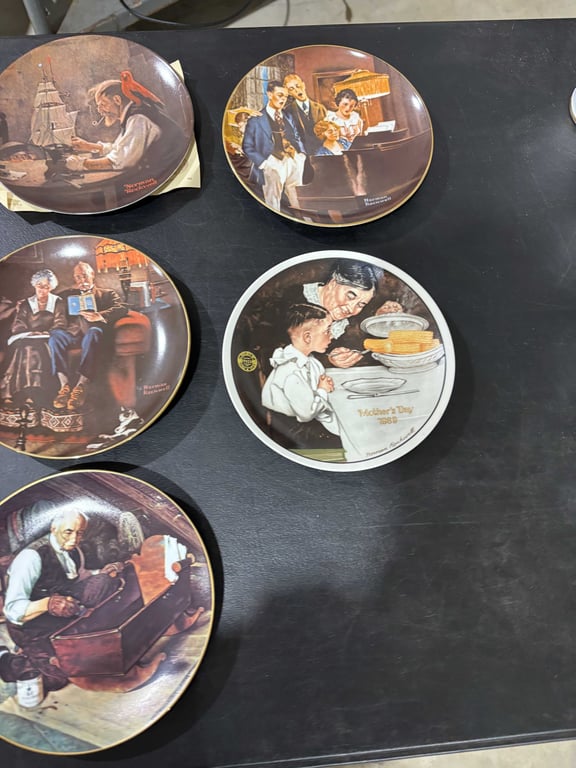 11 Norman Rockwell Plates - Image 6