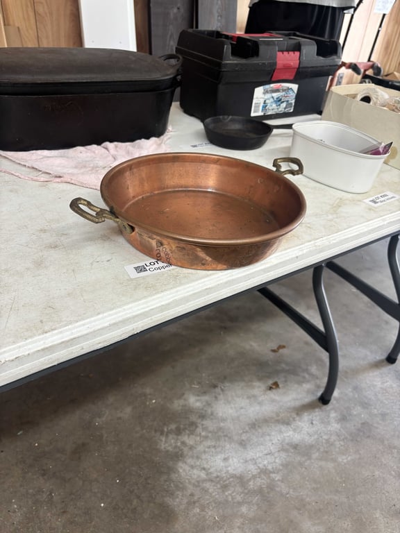 Copper pan