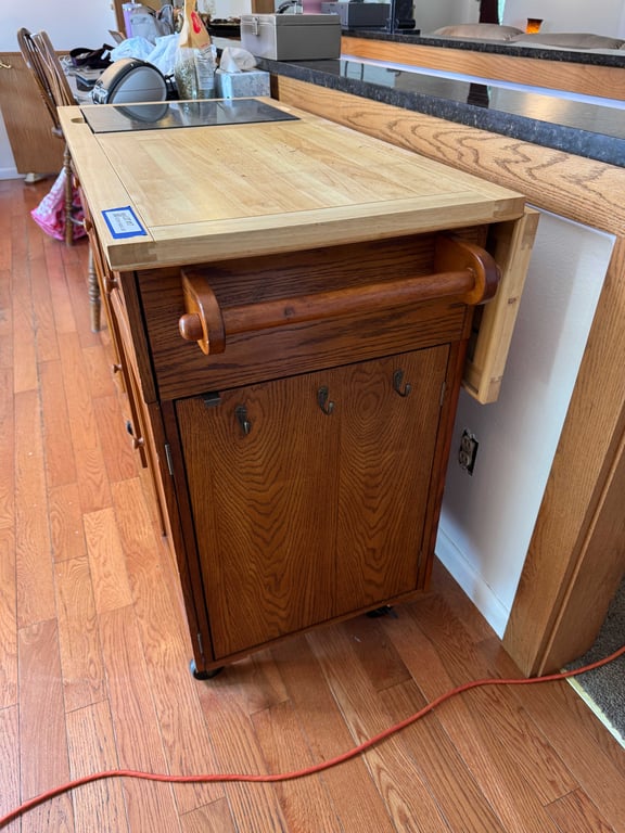 Kitchen island cart - Image 3