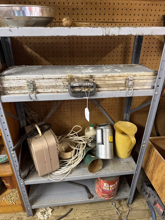 Shelf with content