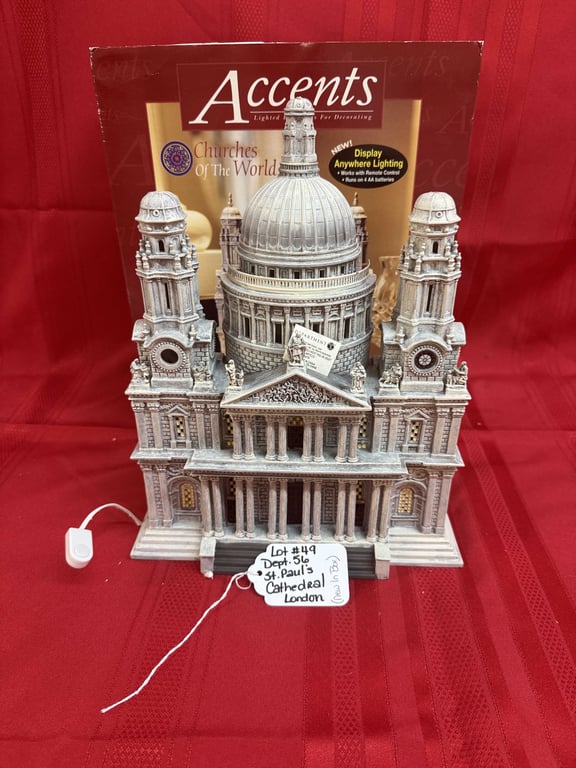DEPT. 56 ST. PAUL'S CATHEDRAL LONDON