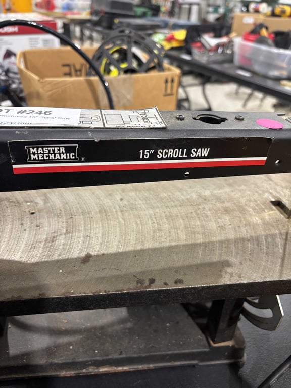 Master Mechanic 15" Scroll Saw - Image 2