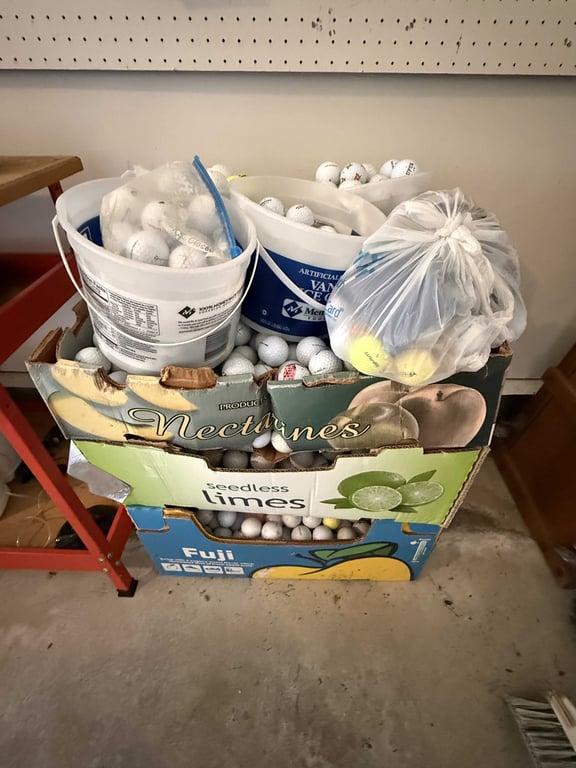 GROUPING OF GOLF BALLS