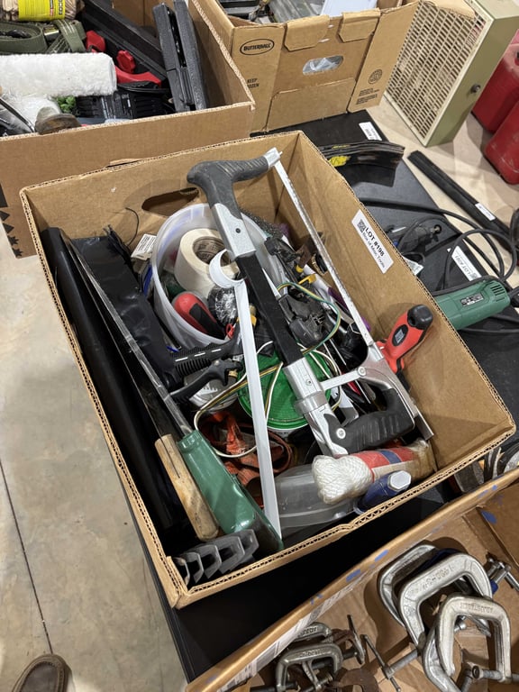 Box of Misc Tools
