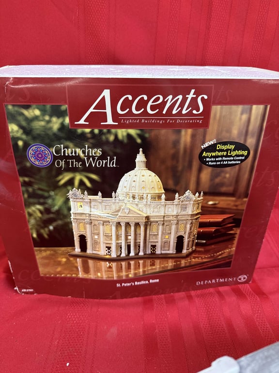 DEPT. 56 ST. PETER'S BASILICA, ROME - Image 2