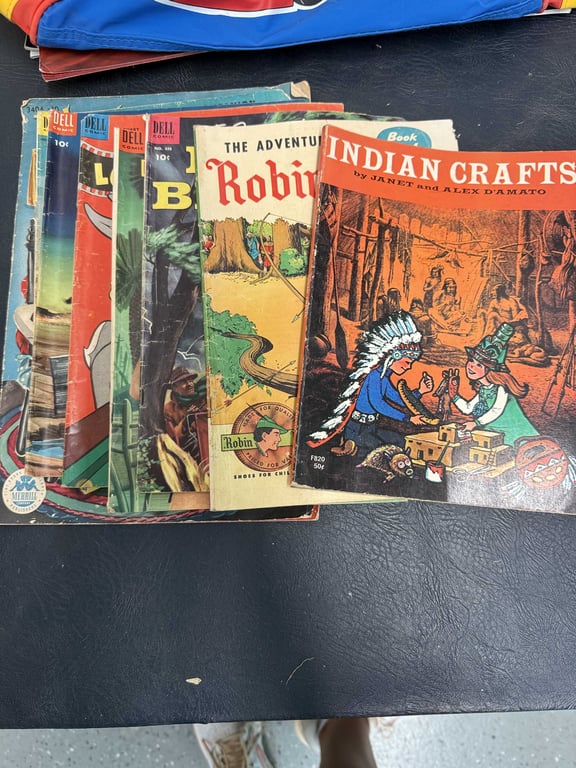 OLD COMIC BOOKS