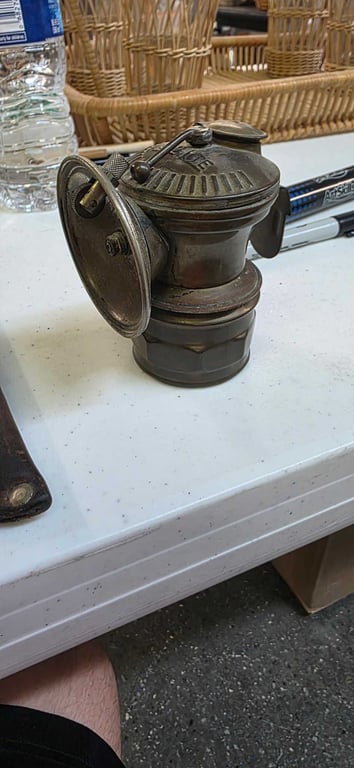 VTG. CARBIDE MINER'S LAMP - Image 2