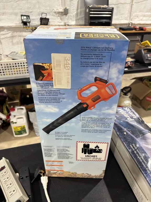 Black & Decker 20V cordless blower - Image 2