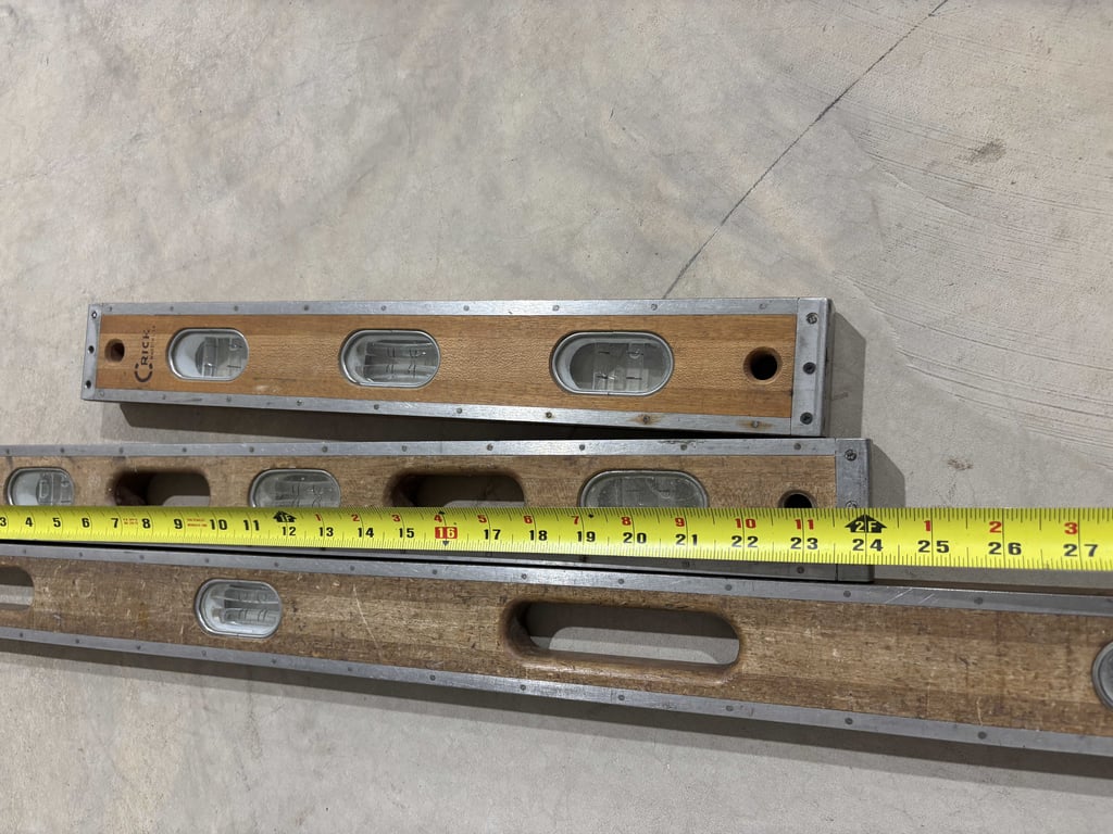 3 Piece Crick Level Set - Image 3