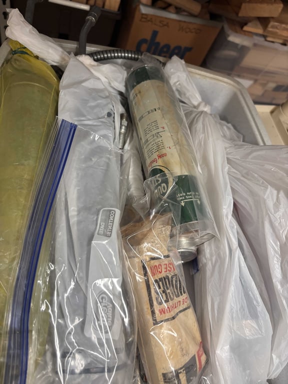 Tote of grease guns  - Image 2