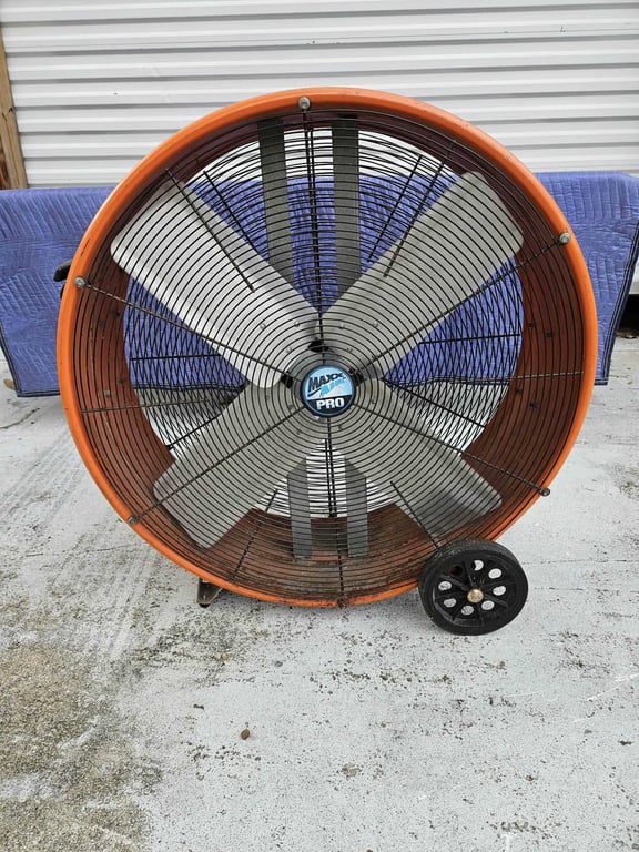 Image for Maxx Air Pro 30-Inch High-Velocity Pedestal Drum Fan