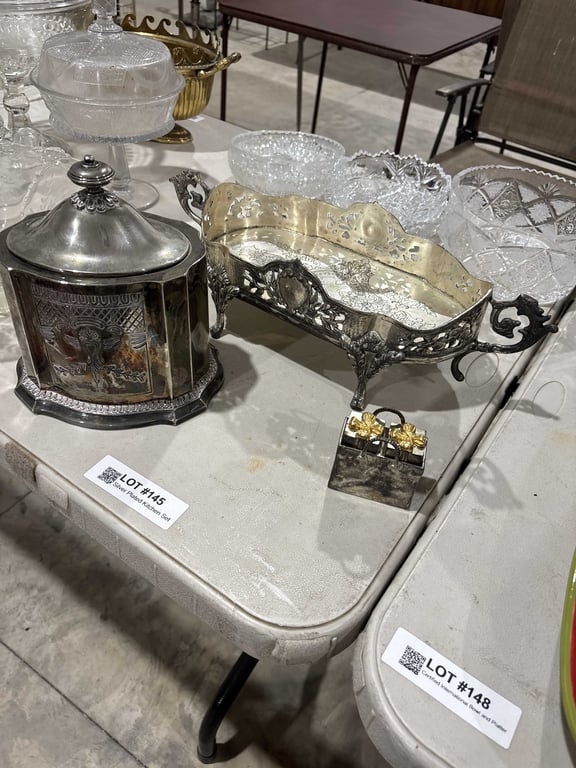 Silver Plated Kitchen Set