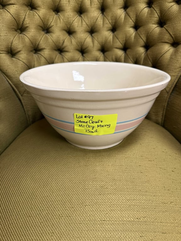 VTG STONECRAFT MCCOY MIXING BOWL