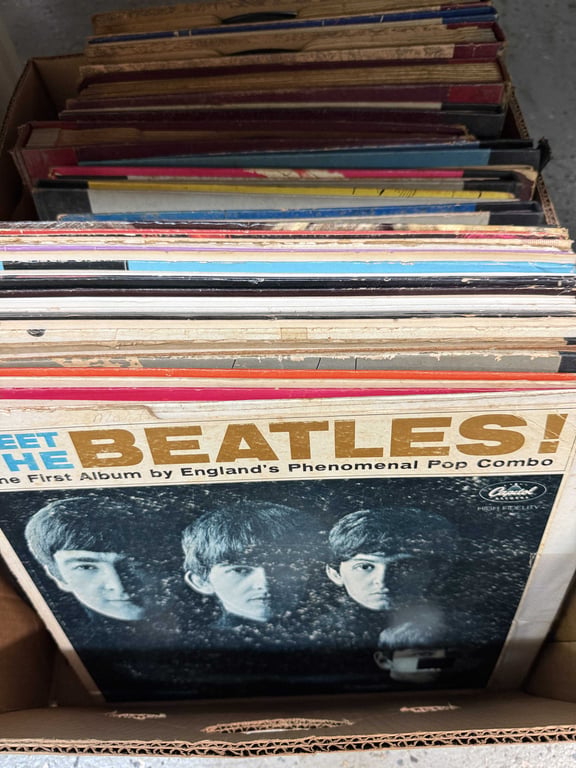 GROUPING OF VTG. VINYL'S